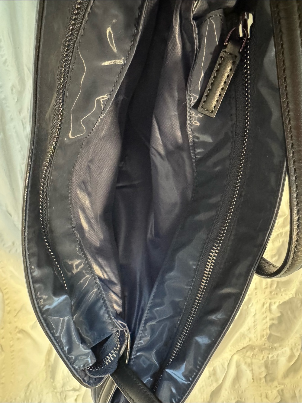 MZ Wallace Astor East West Tote in Midnight Ink - Picture 10 of 12